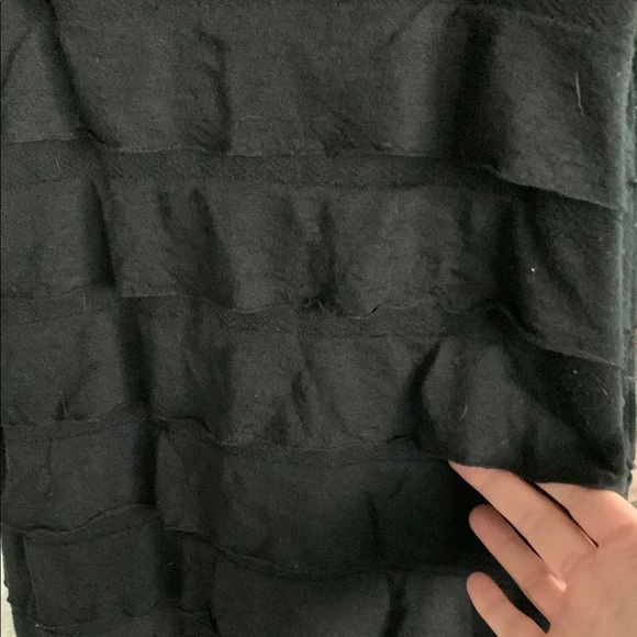 Max Studio Black Ruffled Dress - Picture 4 of 5